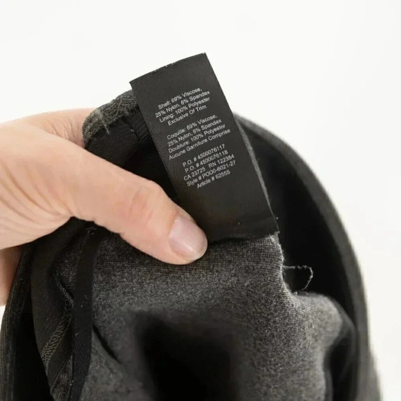 The Group  Babaton Lupita Pant Heathered Dark Gray Large - Picture 5 of 5